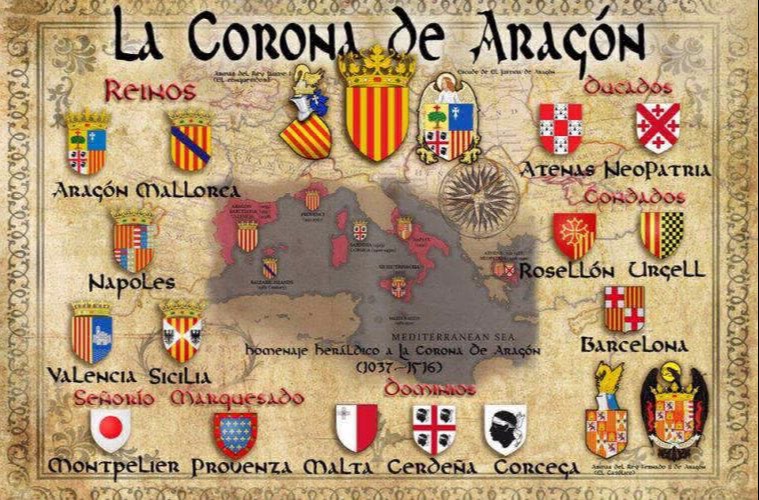 Corona de Aragón.