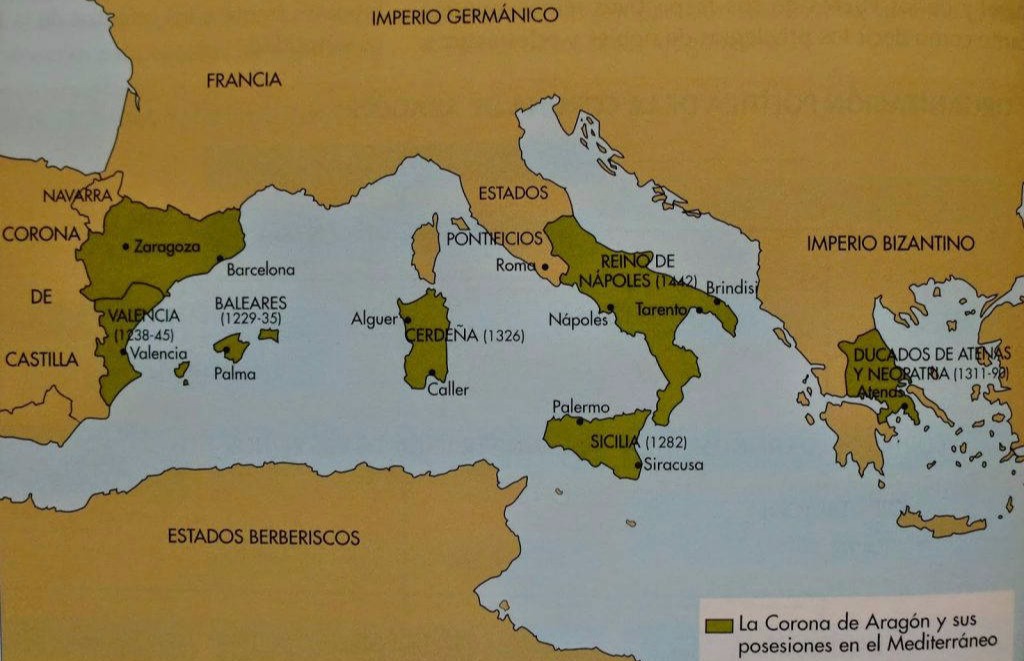 Corona de Aragón.